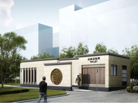 梅县豪华组装型移动厕所